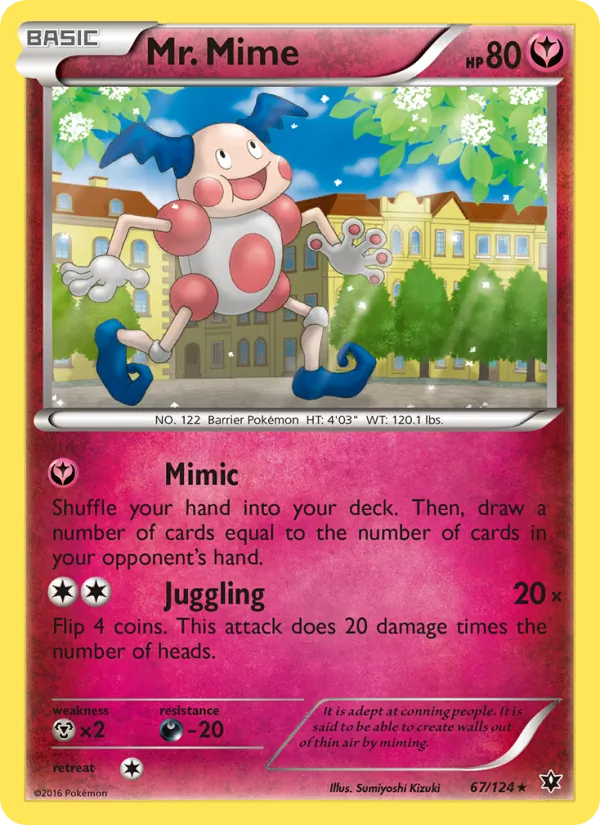 Mr. Mime full card art