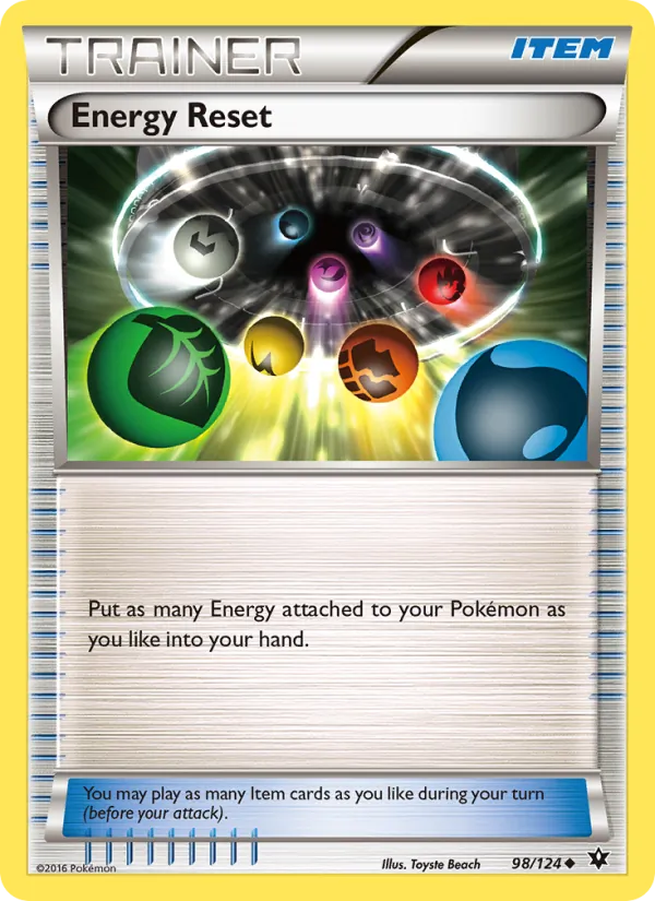Energy Reset full card art