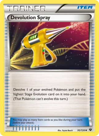 Devolution Spray #95 · Fates Collide Pokémon card