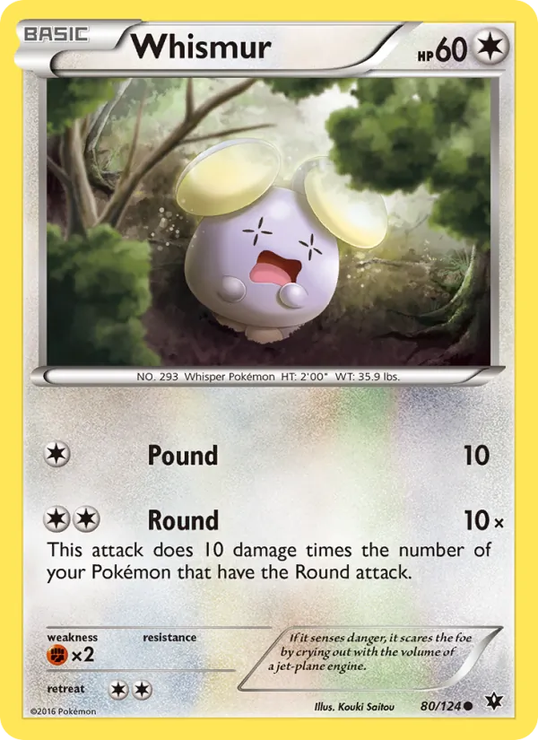 Whismur full card art