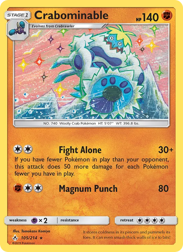 Crabominable full card art