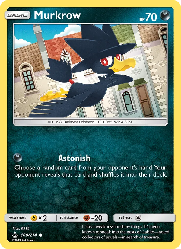 Murkrow full card art