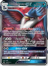 Honchkrow GX · Unbroken Bonds Pokémon card