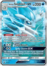 Alolan Sandslash GX · SM Black Star Promos Pokémon card
