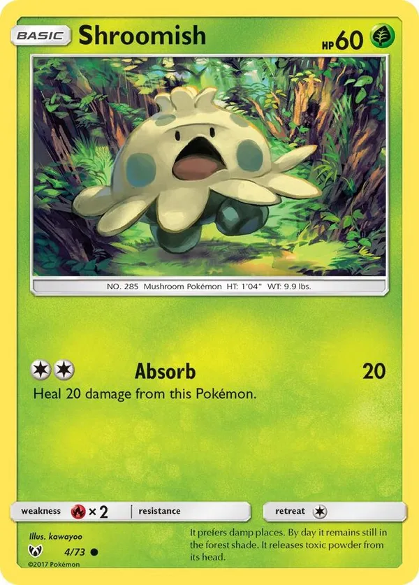 Shroomish full card art