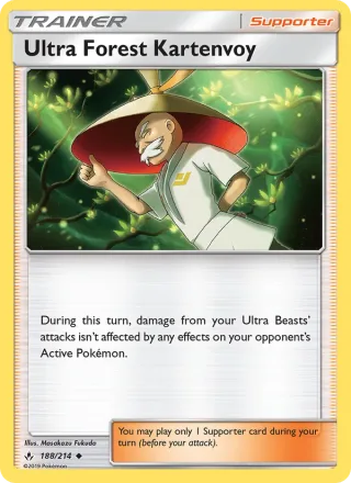 Ultra Forest Kartenvoy #188 · Unbroken Bonds Pokémon card