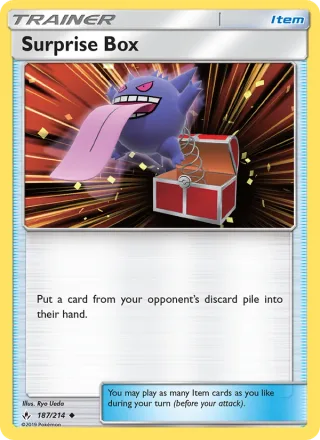 Surprise Box card