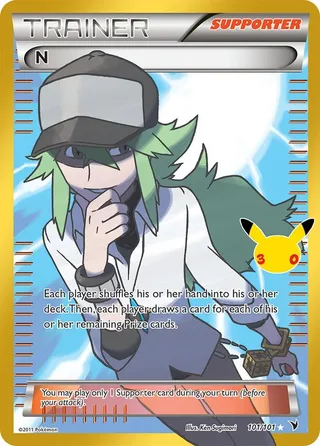 N #021 · 30th Classic Collection Pokémon card
