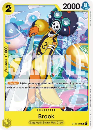 Brook #ST29-011 · ST-29: Starter Deck 29 Egghead One Piece card