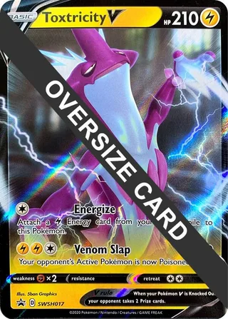 Toxtricity V - SWSH017 #SWSH017 · Jumbo cards Pokémon card