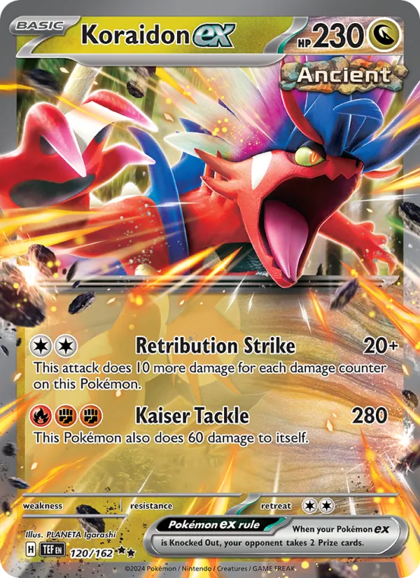 Koraidon ex full card art