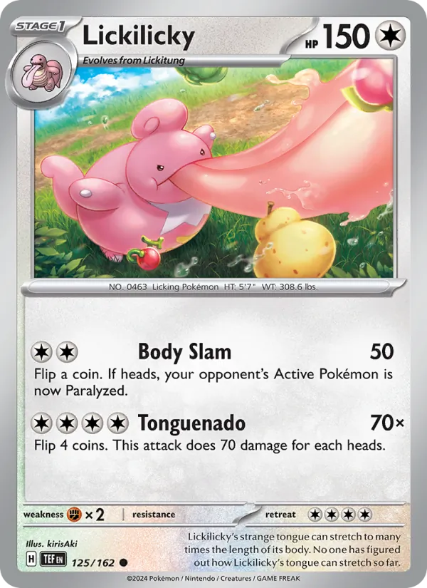 Lickilicky full card art