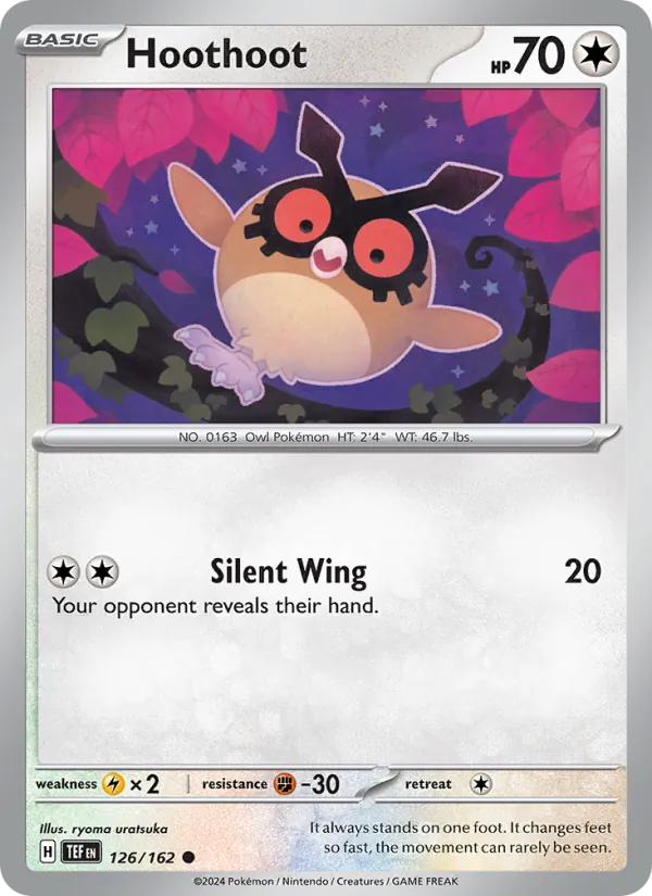Hoothoot full card art