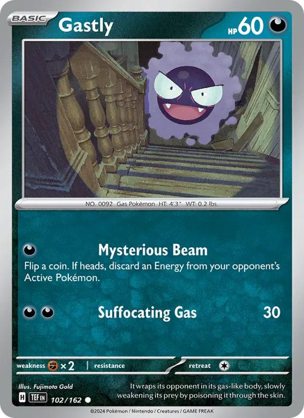 Gastly full card art