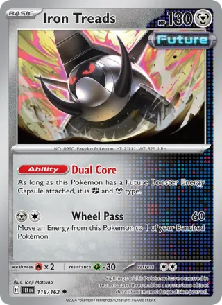 Iron Treads #118 · Temporal Forces Pokémon card