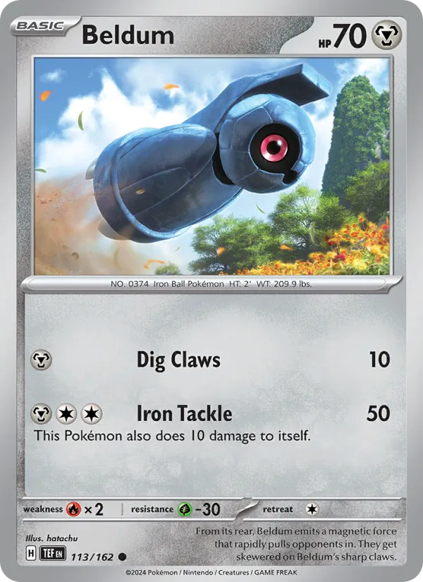 Beldum full card art