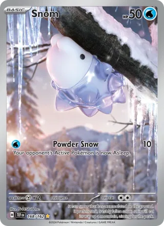 Snom #168 · Temporal Forces Pokémon card