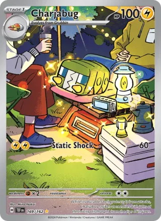 Charjabug #169 · Temporal Forces Pokémon card