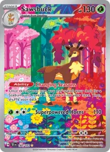 Sawsbuck · Temporal Forces Pokémon card