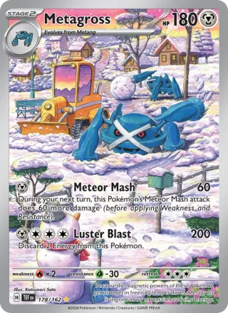 Metagross #178 · Temporal Forces Pokémon card