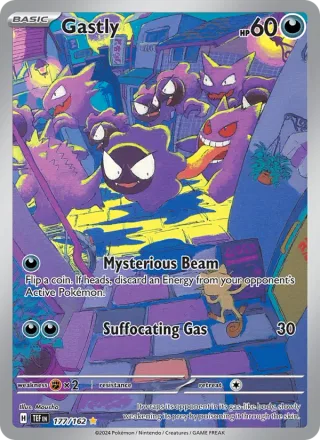 Gastly #177 · Temporal Forces Pokémon card