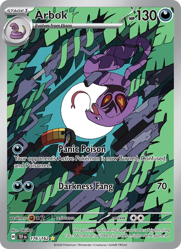 Arbok full card art