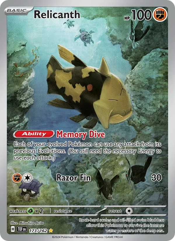 Relicanth full card art