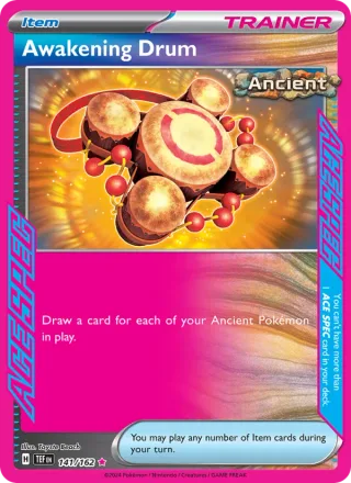 Awakening Drum #141 · Temporal Forces Pokémon card