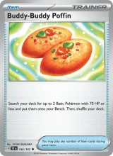 Buddy-Buddy Poffin · Temporal Forces Pokémon card
