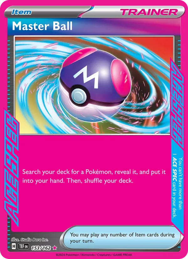 Master Ball full card art