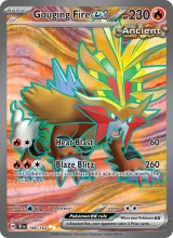Gouging Fire ex · Temporal Forces Pokémon card