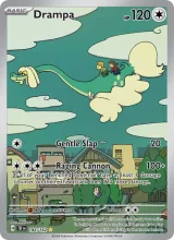 Drampa · Temporal Forces Pokémon card