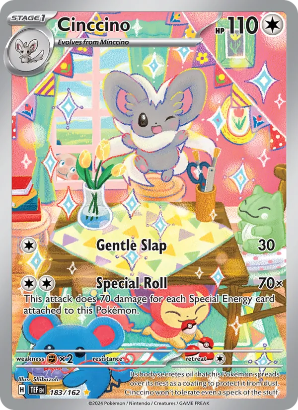 Cinccino full card art