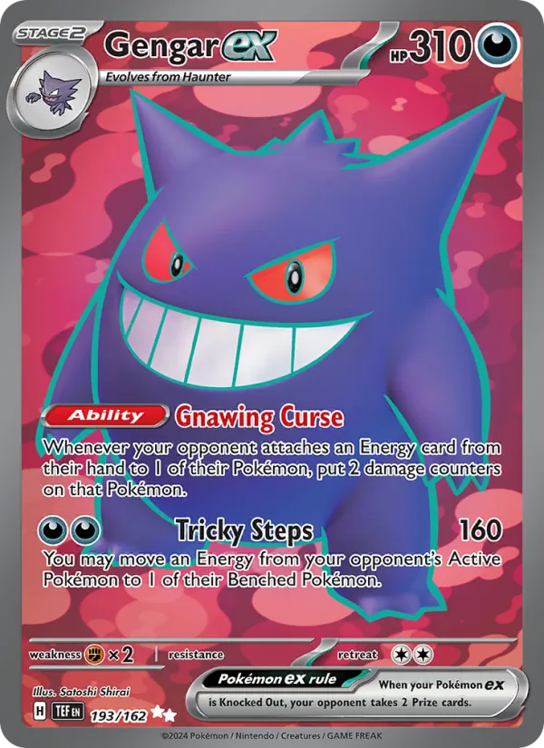 Gengar ex full card art
