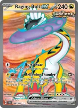 Raging Bolt ex · Temporal Forces Pokémon card