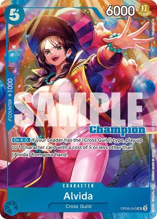 Alvida (CS 25-26 Winner Card Set 2) #OP09-043-cs-25-26-winner-card-set-2 · One Piece Promotion Cards One Piece card