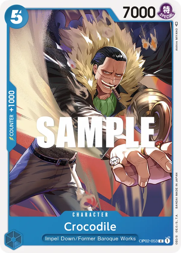 Crocodile full card art