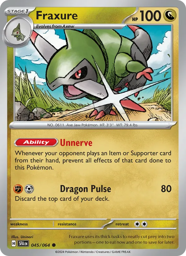 Fraxure full card art