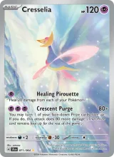 Cresselia · Shrouded Fable Pokémon card