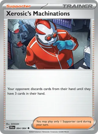 Xerosic's Machinations #064 · Shrouded Fable Pokémon card