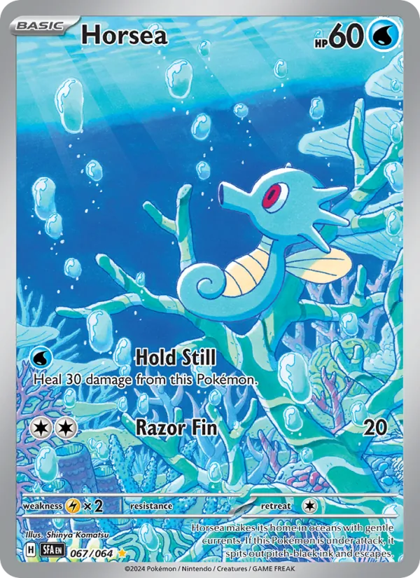 Horsea full card art