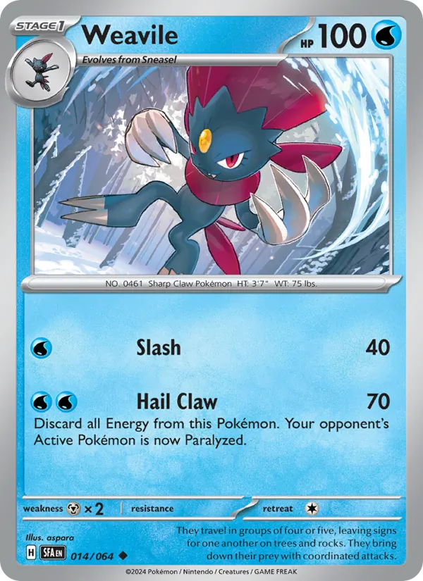 Weavile full card art