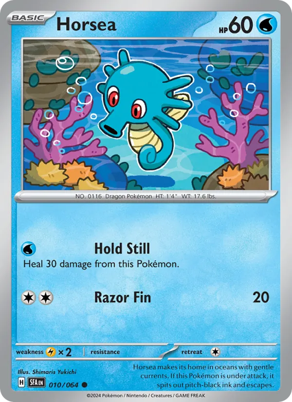 Horsea full card art
