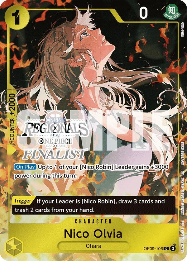 Nico Olvia (Online Regional Finalist Card Set 2025 Vol.1) full card art