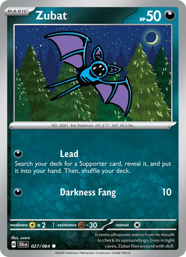 Zubat full card art