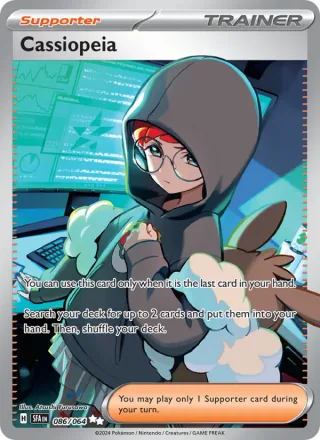 Cassiopeia #086 · Shrouded Fable Pokémon card