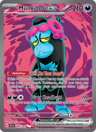 Munkidori ex #083 · Shrouded Fable Pokémon card