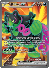 Okidogi ex · Shrouded Fable Pokémon card