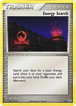 Energy Search #9 · EX trainer Kit (Latios) Pokémon card