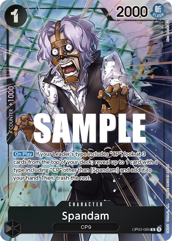 Spandam (Offline Regional 2023) [Participant] full card art